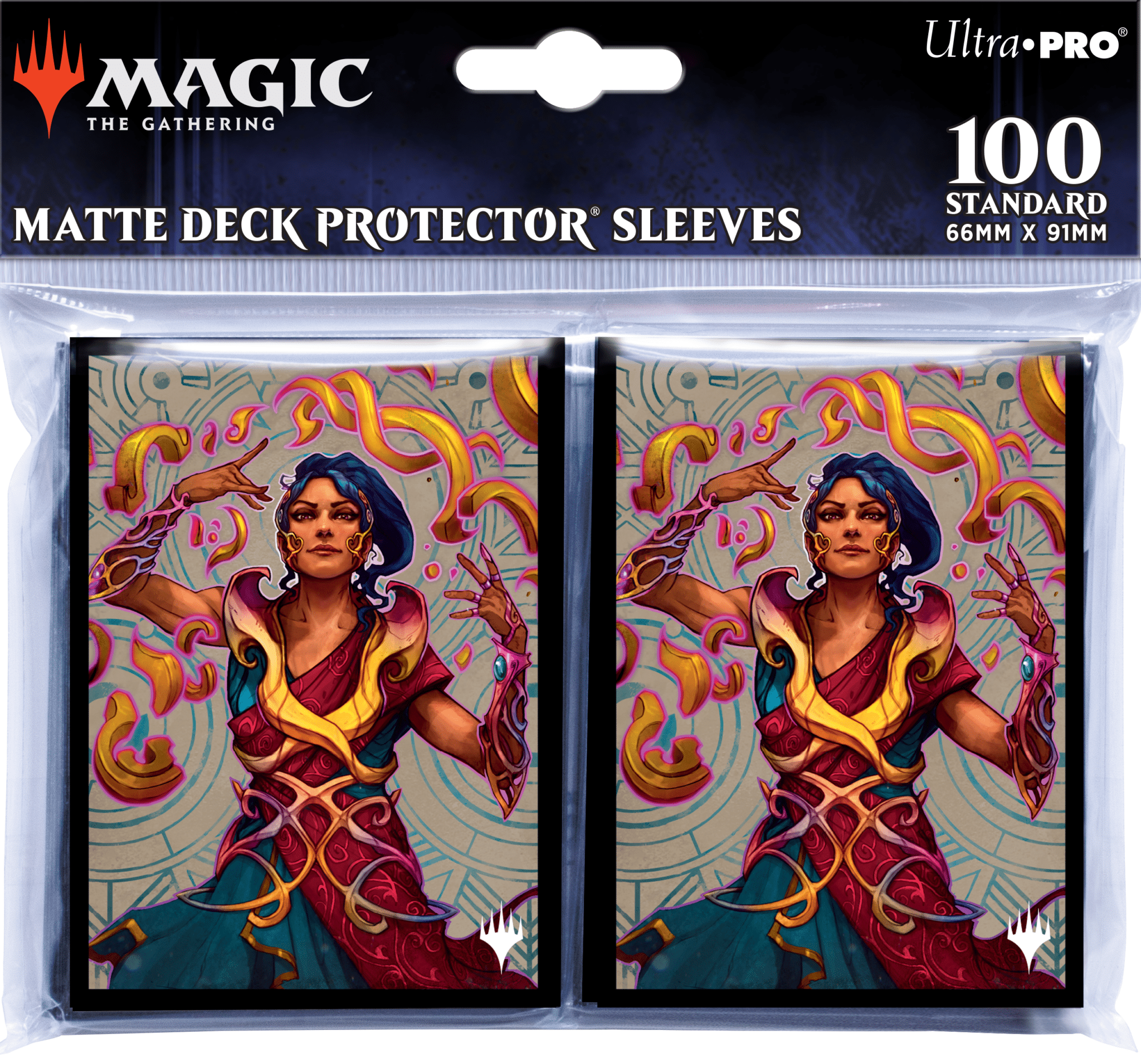 Ultra Pro Lost Caverns of Ixalan Saheeli, the Sun's Brilliance Sleeves 100ct image 0